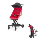 Evolur Roamer Ultra Light Umbrella Stroller In Red  Quick One-hand -  Red black