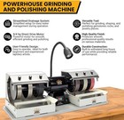 Cabking 8  Cabbing Machine   Lapidary Rock Grinder Polisher   Model Cabking-8v1