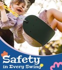Heavy Duty Swing Seat  Kids Swing With 66  Rust-resistant Chains  Swing Set A   