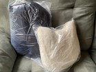 Cat Lady Box Plush Throw Pillow Set New Nwt