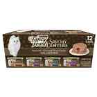 Purina Fancy Feast Savory Centers Wet Cat Food Variety Pack  36 Cans 3 Pack