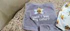 3 Lot Cute  Breakfast   Print Baby Bibs Towel Drool  Feeding easy Cleaning soft