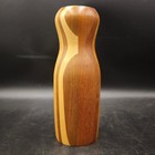 1992 David Collier Signed Wood   Brass 9  Art Kaleidoscope