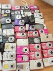 Lot Of 100 Digital Cameras Nikon  Casio   Kodak Samsung For Parts Or Repair Only