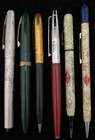 Lot Of 6 Vintage Pens   Pencils