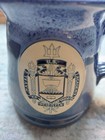 Rare Deneen Pottery Us Naval Academy Mug 2013 Navy Military Army Brown Pink
