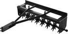 32  Tow Behind Lawn Aerator With Soil Penetrator Spikes Steel Lawn Plug Aerator