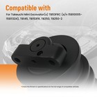 Bottom Roller Set For Takeuchi Tb145 Tb153fr Tb250 Mini Excavator 03913-02100