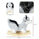 Baby Rocking Horse  Plush Animal Rocker W  Realistic Sound  Pedals