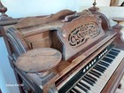 Fully Functional Burett Pump Organ Non-piped Vintage Wood 61 Keys