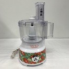 The Pioneer Woman Vintage Floral 10 Cup Food Processor With Bowl Scraper 70731