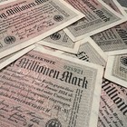 Vf Authentic German 50 Million Mark 1923 Reichsbanknote  Beautiful Vf Condition 