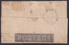 1d Mulready Letter With Red Mx Stereo A1 Dated April 1840  161 