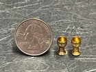 Dollhouse Miniature Brass Wine Goblets Set 1 12 Scale F136 Dollys Gallery
