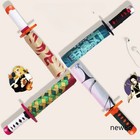 Demon Slayer Anime Three-fold Umbrella Agatsuma Zenitsu Sun Protection Prop Gift