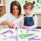 Kids Tool Set - Toddler Tool Playset With Toy Drill  Toy Tool Box  Construction