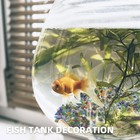 Glass Pebbles Aquarium Colorful Gravel Fish Tank Rocks Small Irregular Blue 