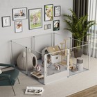 Heavy Duty Xxl Puppy Dog Playpen Enclosure Whelping Box Supplies Pet Kennel Pen