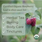 Organic Red Raspberry Leaf Tea Loose Leaf 1 Pound Bulk Non Gmo Kosher