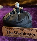 Antique 4    German China Half Doll Sewing Pin Cushion Doll