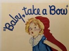 Shirley Temple 1934 Baby Take A Bow Movie 11x17 Poster Reprint