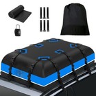 Car Rooftop Cargo Carrier Bag  15 Cubic Feet Waterproof Car Luggage Roof 
