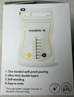 Medela Breast Milk Storage Bags 100 Count 8 Oz Flat Freezing New Open Box