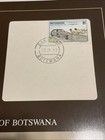 Coin Sets Of All Nations Botswana  Republic Of With Card 1981-1984  1