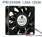 Delta Ffb1224she-br00 12038 24v 1 20a 3-pin Large Air Volume Inverter Fan