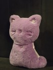 Iscream Purple Cat Plush Pillow Stuffed Animal Soft Toy 13 