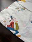 Rare Vintage Disney Mickey Minnie Mouse Donald Daisy Duck Fabric Pillow Case 70s