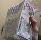 100 Pcs Realistic Simulated Usd Banknotes     High-quality Money Props For Movies