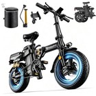 Dttzh A12 a12s Folding Ebike 1000w 2000w 48v 52v 15 25ah 60-80mi Keyless Ul2849