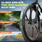 26  Folding Mountain Bike 21 Speed Bicycle Full Suspension Mtb Bike Carbon Steel