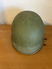 Original Vintage Us Military M1 Steel Helmet W liner Chinstrap Army Gi Rear Seam