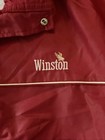 Vintage 1980   s -90 s Winston Cigarettes Red Jacket Coat Men s Size L Large Rjr