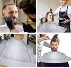 Barber Gown Cloth Hair Cutting Cloak Hairdressing Cape Haircut Cover Salon Us