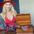 Wood Box Large Decorative Wooden Storage Box With Hinged Lid And Locking Key