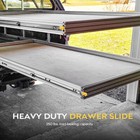 Drawer Slides With Lock Drawer Slides 30-60  250 500lbs 3-fold Full Extension