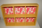 Htf Coca Cola Wood Display Box Lot With 23 Kurt Adler Christmas Ornaments