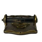 Vtg Mcm 1972 Amerock Carriage House Antique Brass Toilet Paper Holder Wall Mount