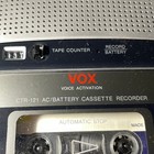 Radioshack Ctr-121 Vox - Voice Activation Desktop Cassette Recorder Player Works
