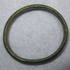 Cute Ancient Celtic Bronze Ring Money 800-100 Bc Julius Caesar Noted Visit Gaul