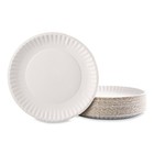 Ajm Packaging Corporation Pp6ajkwh 6  Diameter Paper Plates  1000 ct  New