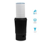 Xtremepowerus 200 Sq  Ft  In-ground Easy Clean Pool Cartridge Filter With Tank