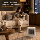 12  Heaters For Indoor Use  Portable Desk Ceramic Heater 750w 1500w Fast Heating
