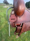 Used 15  Brown Western Trail pleasure Saddle