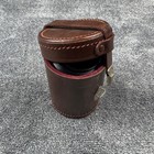 Vintage Carl Zeiss Jena Tessar 50mm F2 8 Lens Germany W Leather Case