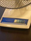 Vintage Lasko 16  Oscillating Fan Blue Blades Retro Desk Table Fan