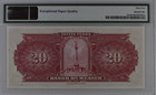 Mexico Banco De Mexico Nd  1925-34  20 Pesos Pmg Gem Unc 65 Epq Pick  23s M4617s